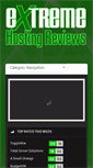 Mobile Screenshot of extremehostingreviews.com